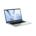 ASUS VIVOBOOK GO 14>E1404FA-EB1603W, AMD RYZEN 5, 40 CPU, 16GB LPDDR5 RAM(ON BD), 512GB G3 SSD, RADEON GPU, 14 INCH FHD IPS, BL KB, KINGERPRINT, WIFI6E, WIN11, GRAY GREEN LAPTOP