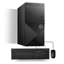 DELL VOSTRO 3910MT I5-12400, 8GB, 1TB HDD, 256GB SSD, DVD RW, FREE DOS, USB KEY+MOUSE, WIFI,BT BLACK
